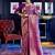 purple ethnic motif woven design zari banarasi saree