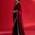 maroon embroidered satin saree