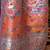 lavender lavender & orange woven design silk blend paithani saree