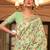 Lavender ethinic motif woven design zari saree