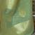 yellow yellow & green ethnic motifs zari poly linen bagru saree