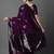 purple ethnic motifs woven design zari banarasi saree
