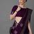 purple ethnic motifs woven design zari banarasi saree