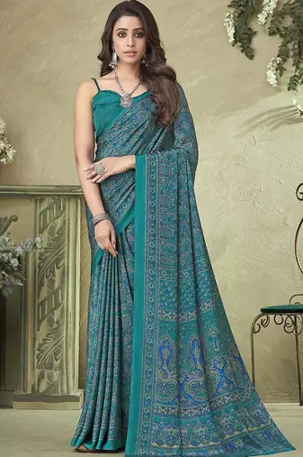 Purple purple woven design zari silk blend paithani saree