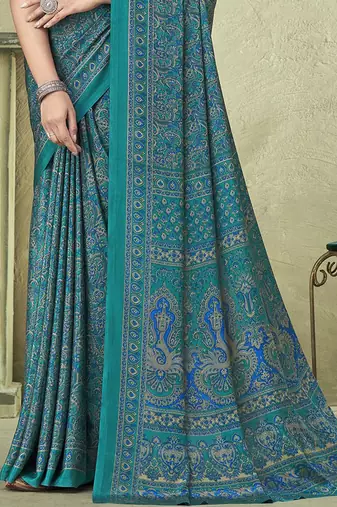 Purple purple woven design zari silk blend paithani saree