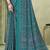 Purple purple woven design zari silk blend paithani saree