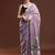 Blue blue woven design zari silk blend paithani saree
