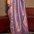 lavender ethinic motif woven design zari saree