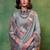 grey woven design zari silk blend banarasi saree