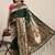 green green woven design zari silk blend paithani saree