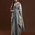 grey woven design banarasi saree