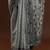 grey woven design banarasi saree