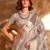 grey woven design zari tissue banarasi saree