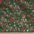 green green floral zari silk blend paithani saree