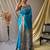 Pink floral designer banarasi saree