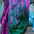 Pink woven design solid saree