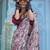 Purple woven design ethnic motifs zari saree