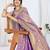 purple ethnic motifs woven design zari tissue saree
