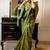 Coffee coffee brown & gold-toned ethnic motifs zari linen blend kanjeevaram saree