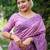 purple woven design ethnic motifs zari saree