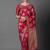 pink pink & gold-coloured floral woven design silk blend banarasi saree