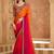 multicolor embellished embroidered satin heavy work saree