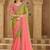 multicolor embellished embroidered tissue heavy work saree