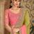 multicolor embellished embroidered tissue heavy work saree