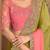 multicolor embellished embroidered tissue heavy work saree