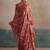 rose women abstract printed pure chiffon sarees