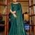 green green embellished embroidered organza saree