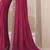 pink sequinned pure chiffon saree