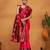 Pink pink woven design banarasi saree