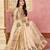 cream cream & pink floral embroidered assam silk cotton banarasi saree
