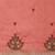 peach peach & red floral embroidered assam silk cotton banarasi saree