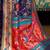 Lavender sequinned tissue saree