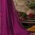 Pink women embellished satin saree with unstitched blouse