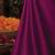 Pink women embellished satin saree with unstitched blouse