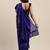 navy_blue navy blue sequinned ruffles saree