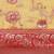 Pink pink & gold-toned floral zari silk blend bagru saree