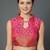 pink pink woven design banarasi saree