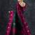 Pink pink & blue woven design zari patola silksaree