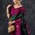 Pink pink & blue woven design zari patola silksaree