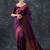 Pink pink & purple zari silk blend patola saree