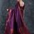 Pink pink & purple zari silk blend patola saree