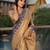 purple purple ethnic motifs woven design saree