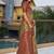 beige floral woven design saree