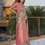 grey grey ethnic motifs printed art silk saree