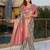 grey grey ethnic motifs printed art silk saree