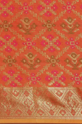Black black zari silk blend paithani saree